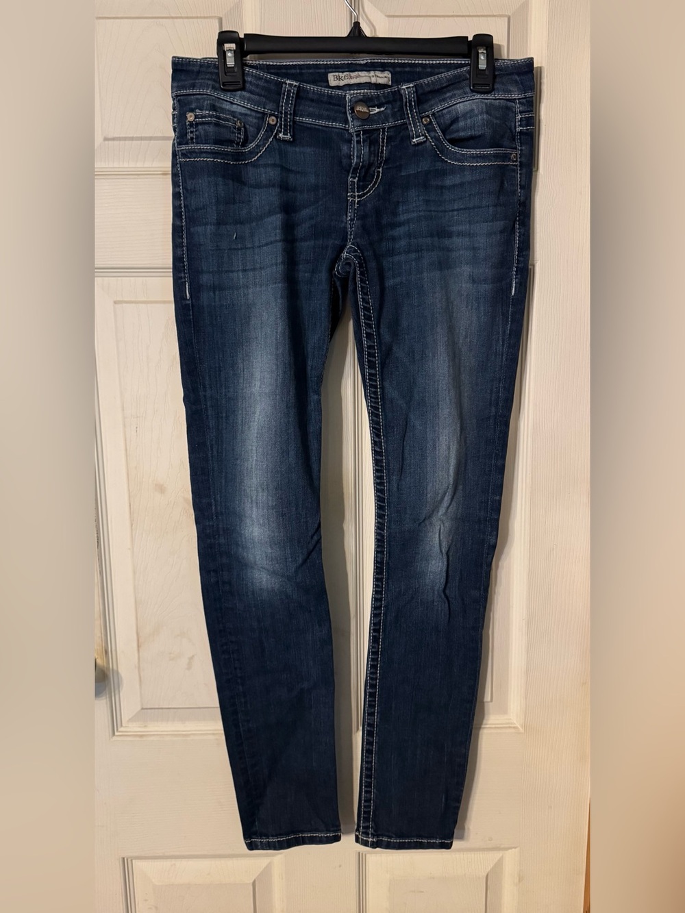 BKE Stella Women’s Dark Blue Slim Straight Jeans